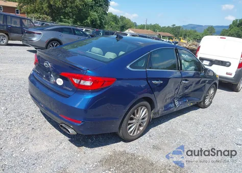 2015 Hyundai Sonata Limited z USA, uszkodzony, nr VIN 5NPE34AF0FH043109